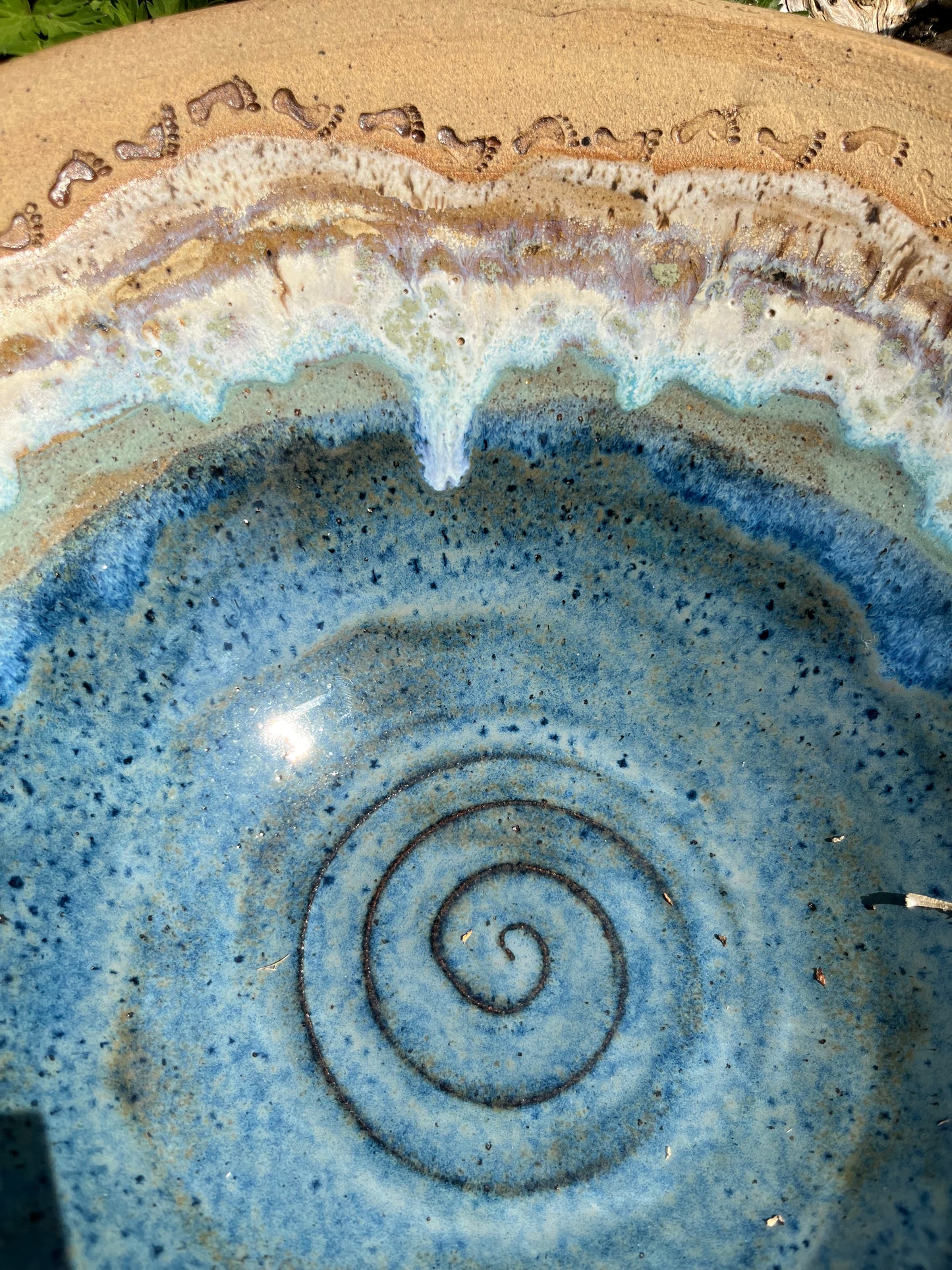 Footprints in the Sand bowl