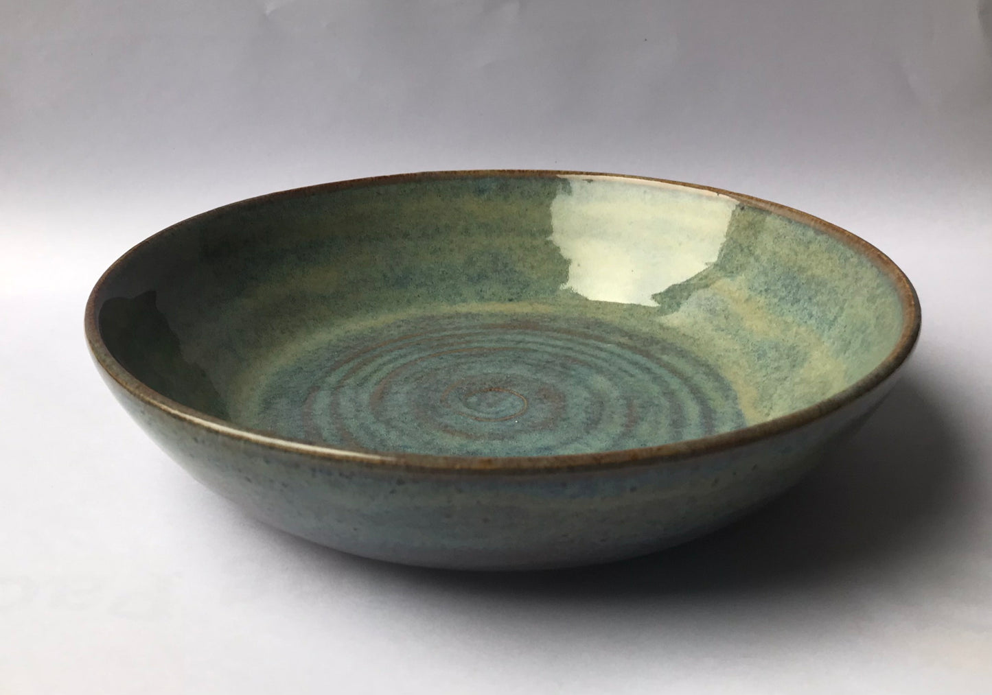 Misty green dish